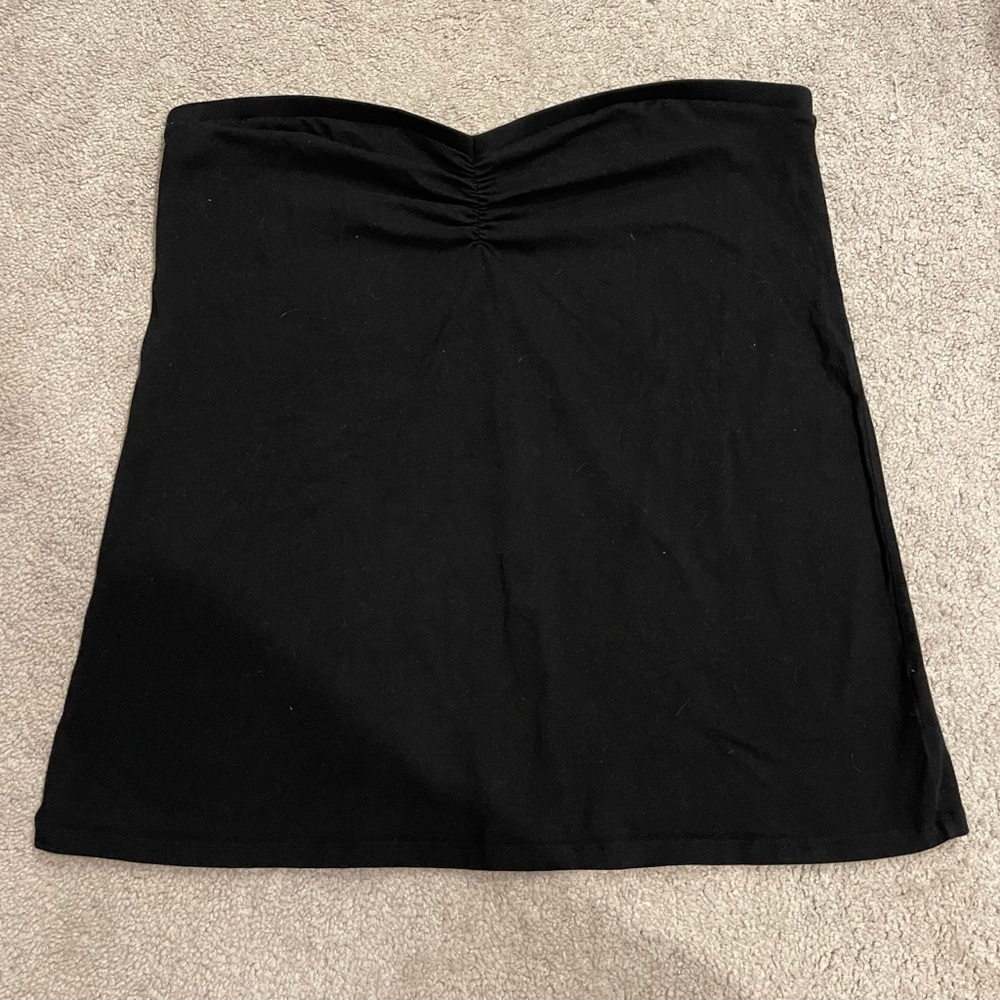 Torrid foxy ruched sweetheart neck tube top
